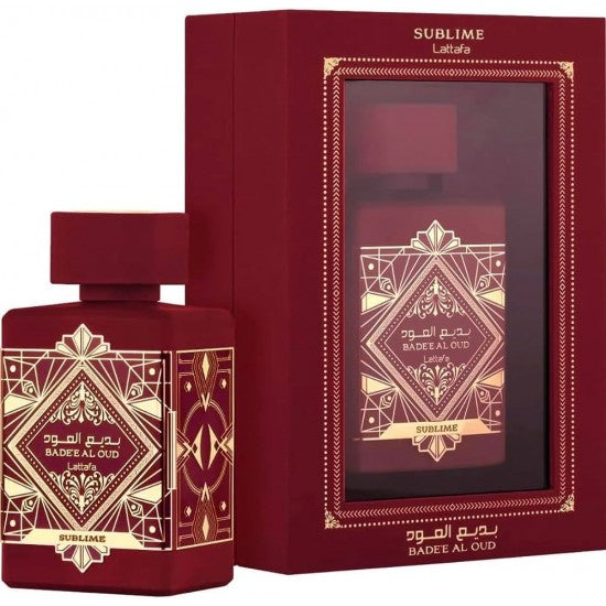 Eau de parfum Bade'e Al Oud Rouge - Sublime Lattafa 100ml