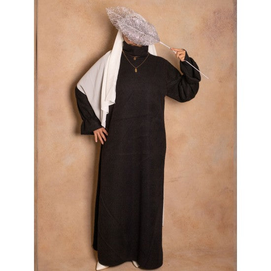 Robe pull manches tulipes