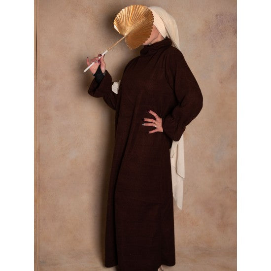 Robe pull manches tulipes