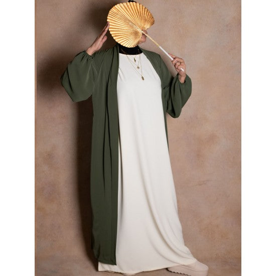 Kimono à manches bouffantes