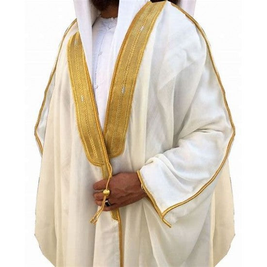 Bisht Blanc Dore