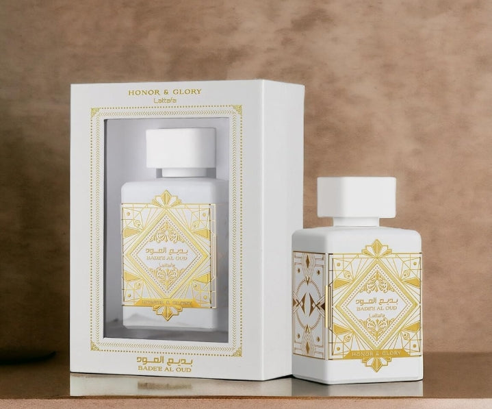 Eau de parfum Bade'e Al Oud blanc - Oud For Glory Lattafa 100ml