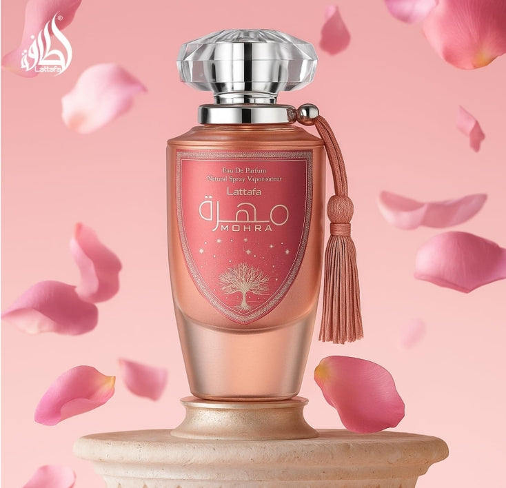 MOHRA SILKY ROSE - Lattafa 100ml EAU DE PARFUM