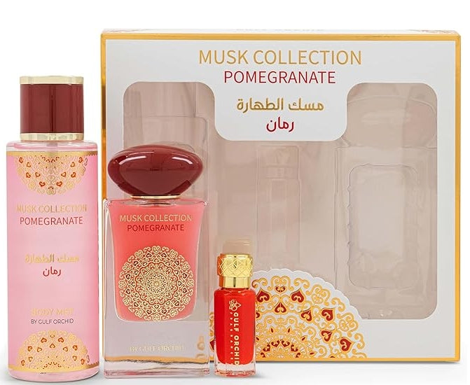 Eau de parfum – Musk Collection - Coffret Tahara pomegranate - Gulf Orchid