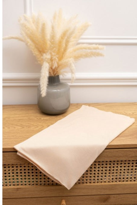 hijab chiffon blanc cassé