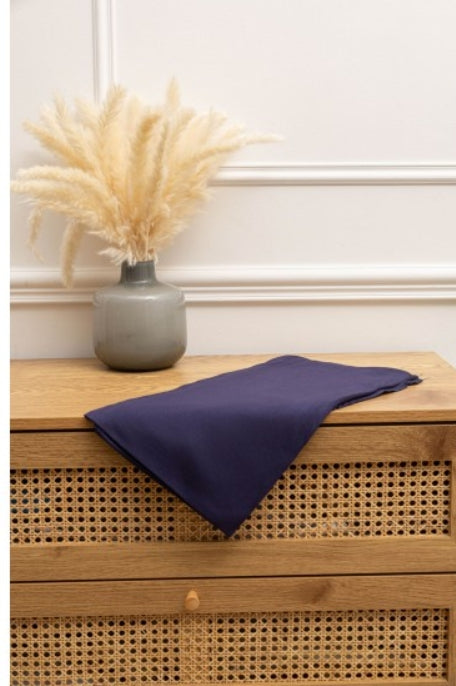 hijab chiffon Bleu nuit
