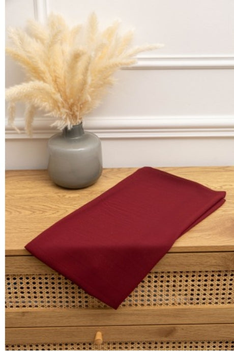 hijab chiffon bordeau