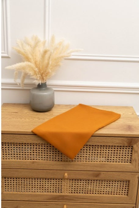 hijab chiffon Rouille