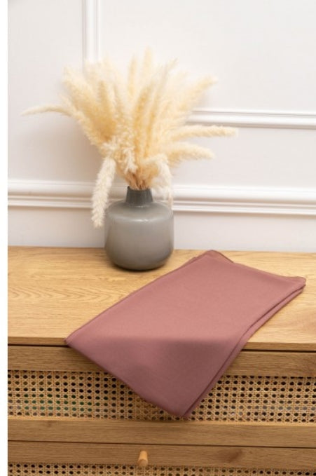 hijab chiffon vieux rose