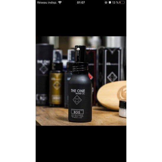 Huile de barbe parfumée bois d'argnet