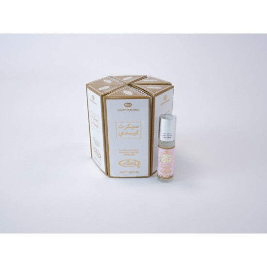 LOTS DE 6 MUSC SECRET LADY - AL REHAB