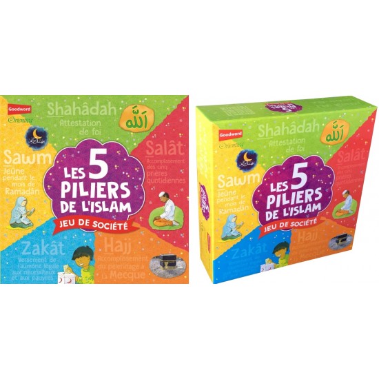 Les 5 piliers de L'islam jeu de société enfants