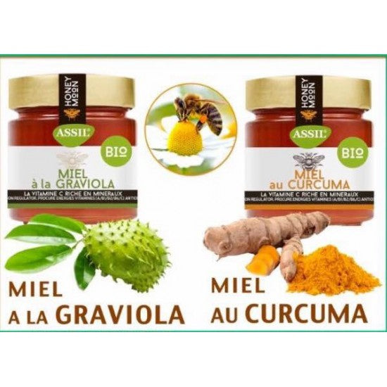 Miel au curcuma - 350g