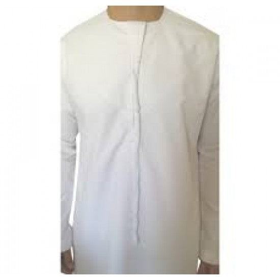 Qamis emirati blanc
