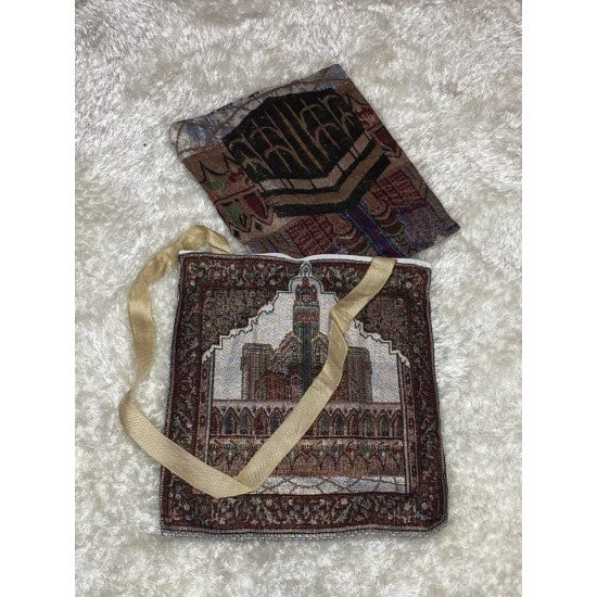 Tapis de prière avec sac transportable