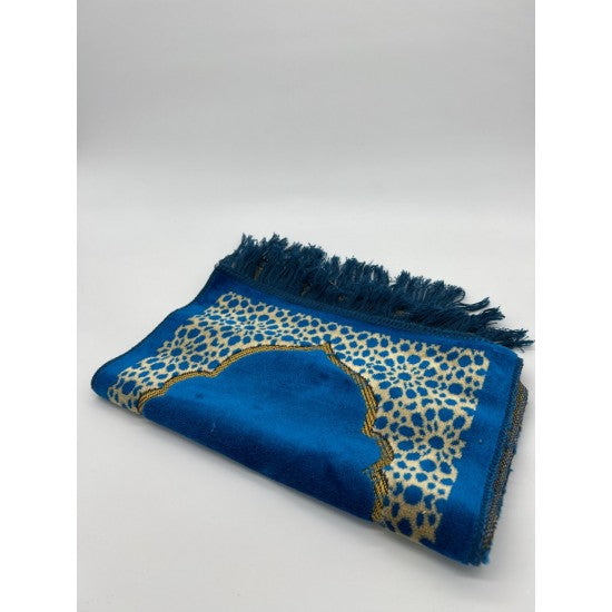 Tapis de prière pour enfant en velours
