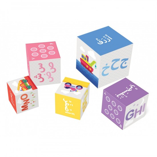 Ludocube, jeu éducatif pour apprendre l'arabe, le français et les chiffres