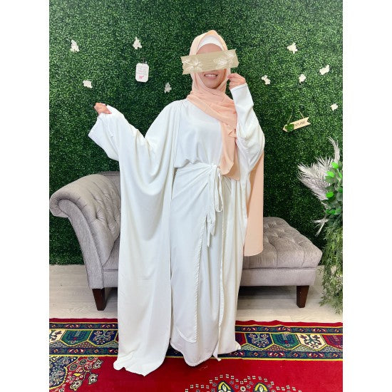 Ensemble fluide 3 pièces finition tablier noué