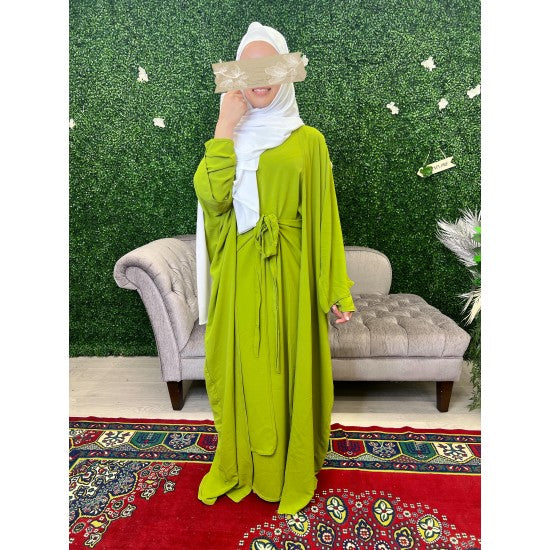 Ensemble fluide 3 pièces finition tablier noué