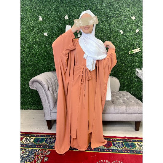 Ensemble fluide 3 pièces finition tablier noué