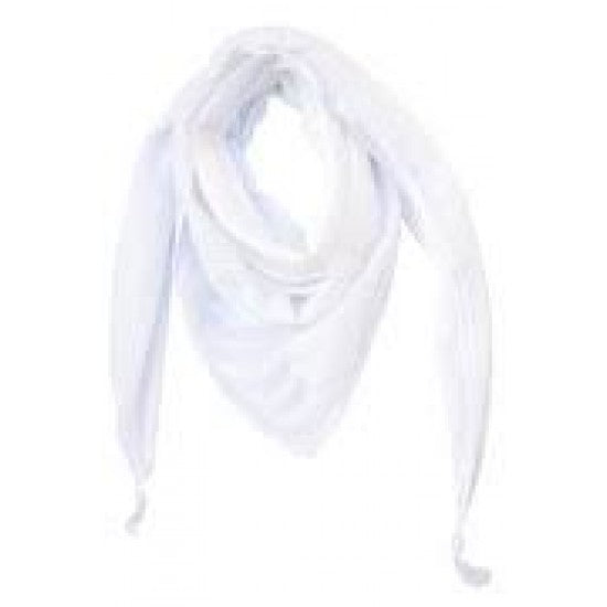 Foulard palestinien traditionnel blanc