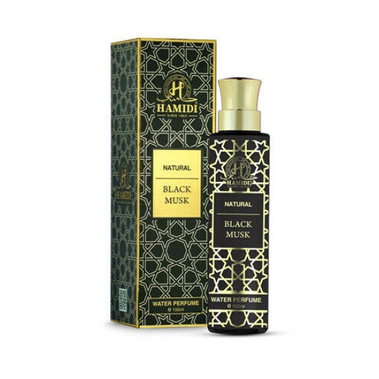 Eau de parfum Black Musk sans alcool de Hamidi 100ml