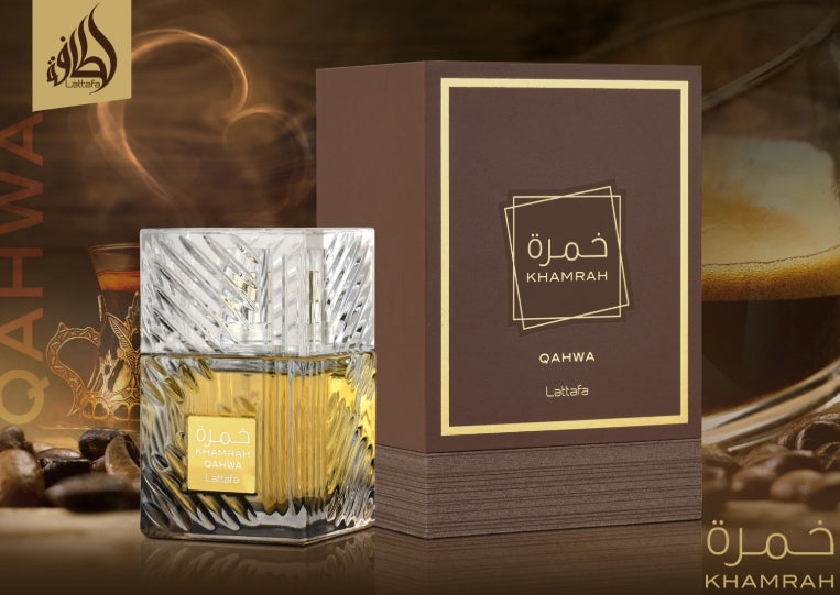 Eau de parfum Khamrah QAHWA lattafa 100ml