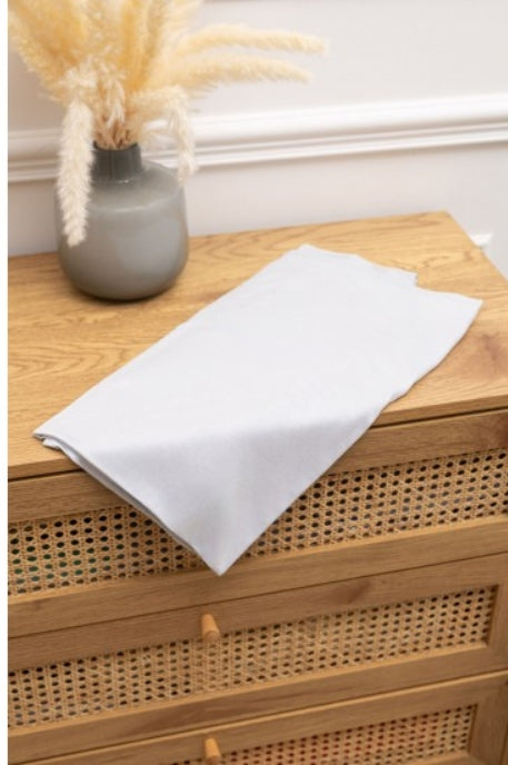 hijab chiffon Blanc