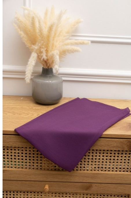 hijab chiffon Prune