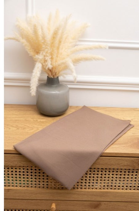 hijab chiffon taupe