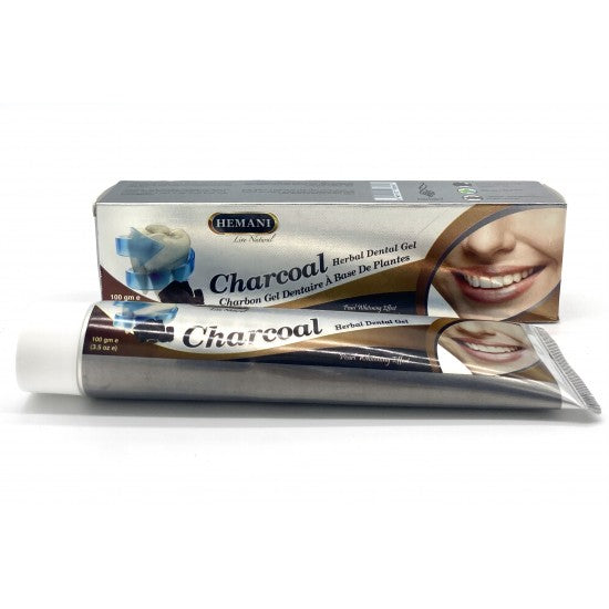 Charbon Gel Dentaire à Base de Plantes - Hemani 100mg