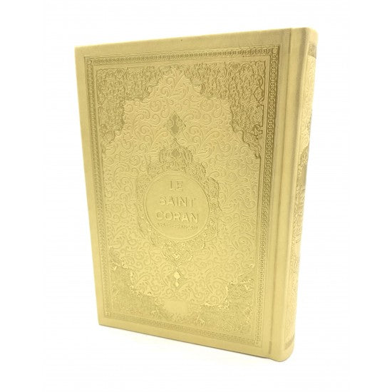 Le Saint Coran Arabe -Français Doré Petit Format