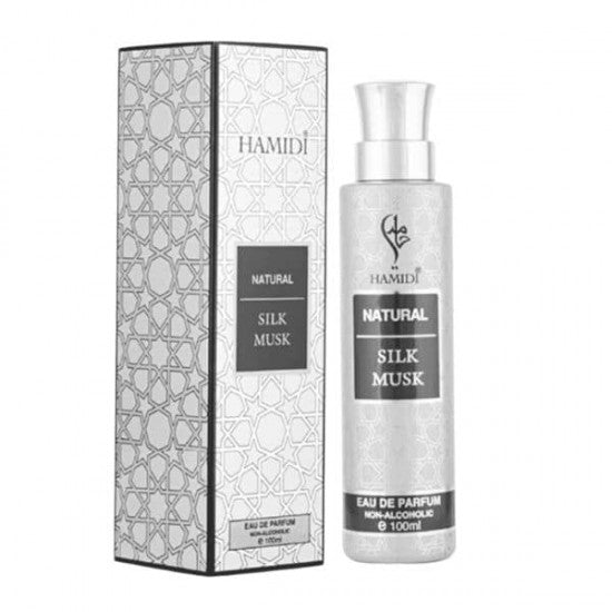 Eau de parfum Silk Musk sans alcool de Hamidi 100ml